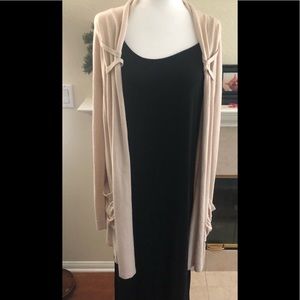 👇🏻$Reduced to lowest price. Long Cream color Cardigan size Medium
